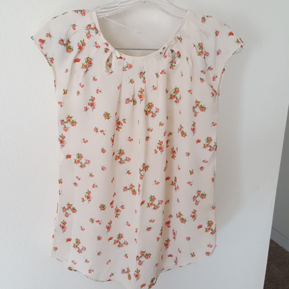 Lauren Conrad shirt floral